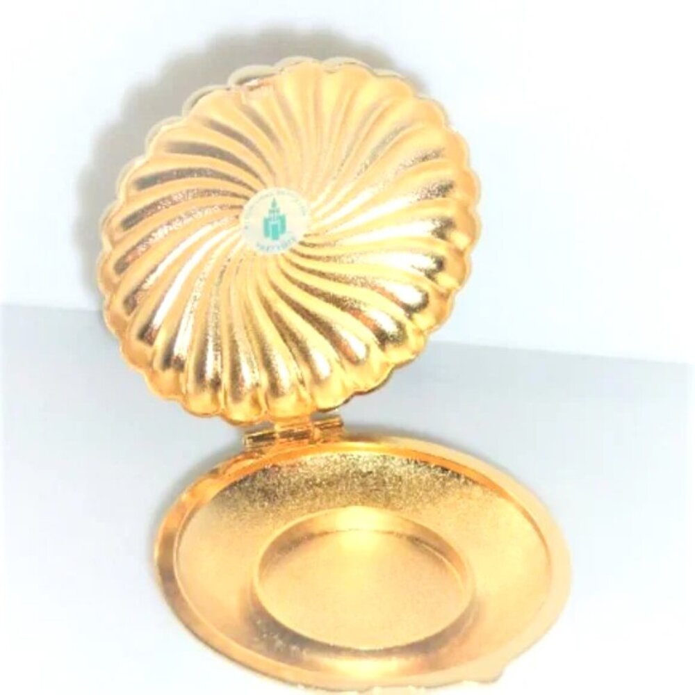 Rare PartyLite COMPACT CANDLE HOLDER Tealight Candle Emergency Travel